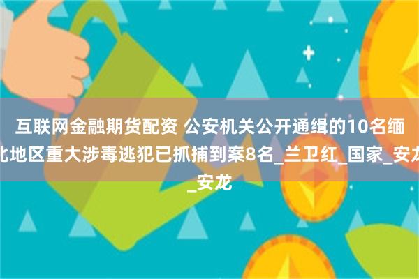 互联网金融期货配资 公安机关公开通缉的10名缅北地区重大涉毒逃犯已抓捕到案8名_兰卫红_国家_安龙