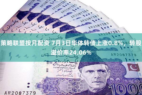 策略联盟按月配资 7月3日华体转债上涨0.8%，转股溢价率24.06%